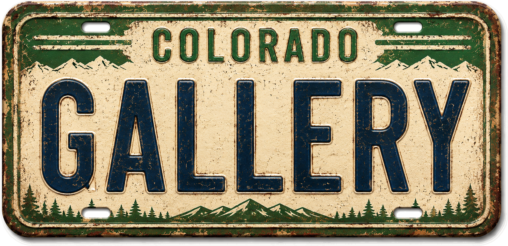 Gallery license plate